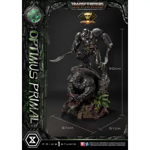 Transformers: Rise of the Beasts Museum Masterline Statue Optimus Primal Ultimate Version 72 cm