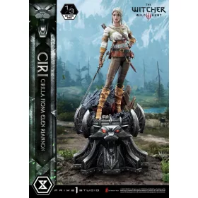   The Witcher 3: Wild Hunt Museum Masterline Statue 1/3 Wild Hunt Ciri Fiona Elen Riannon 81 cm