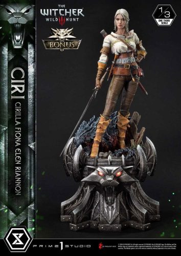 The Witcher 3: Wild Hunt Museum Masterline Statue 1/3 Wild Hunt Ciri Fiona Elen Riannon Bonus Version 81 cm