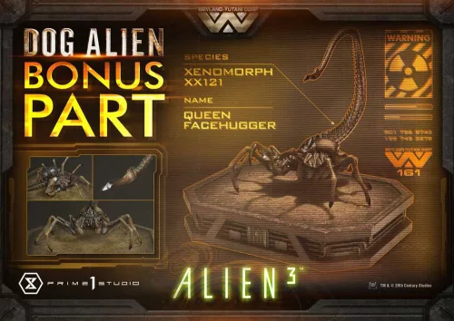 Alien 3 Museum Masterline Series Statue 1/3 Dog Alien XL Deluxe Bonus Version 114 cm