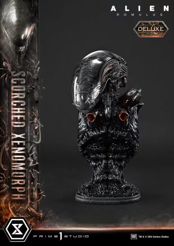 Alien: Romulus Museum Masterline XL Statue 1/3 Scorched Xenomorph Deluxe Version 98 cm