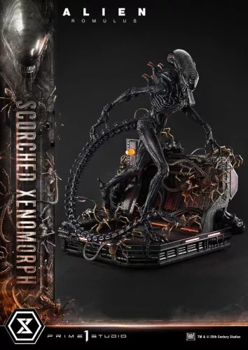 Alien: Romulus Museum Masterline XL Statue 1/3 Scorched Xenomorph 98 cm