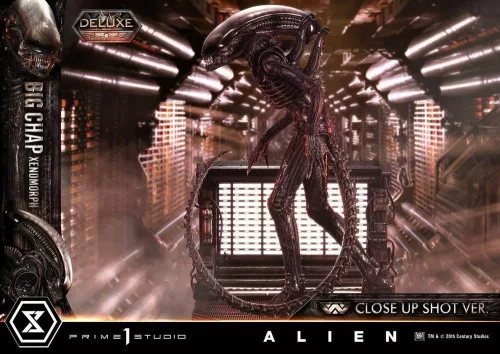Alien (Film) Museum Masterline XL Statue 1/3 Big Chap Xenomorph Close Up Shot Ver. Deluxe Version 100 cm