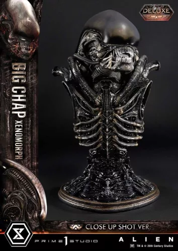 Alien (Film) Museum Masterline XL Statue 1/3 Big Chap Xenomorph Close Up Shot Ver. Deluxe Version 100 cm