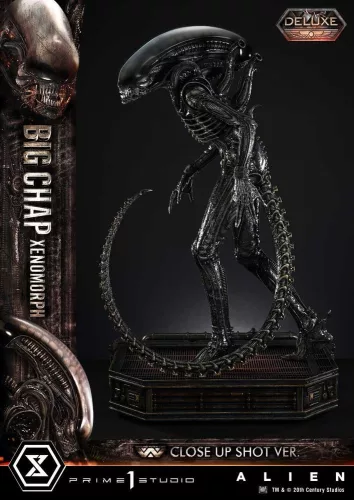 Alien (Film) Museum Masterline XL Statue 1/3 Big Chap Xenomorph Close Up Shot Ver. Deluxe Version 100 cm