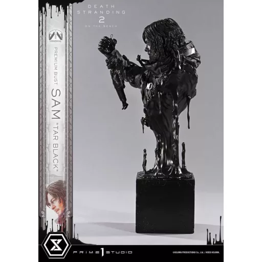 Death Stranding 2: On the Beach Premium Bust 1/3 Sam Tar Black 44 cm