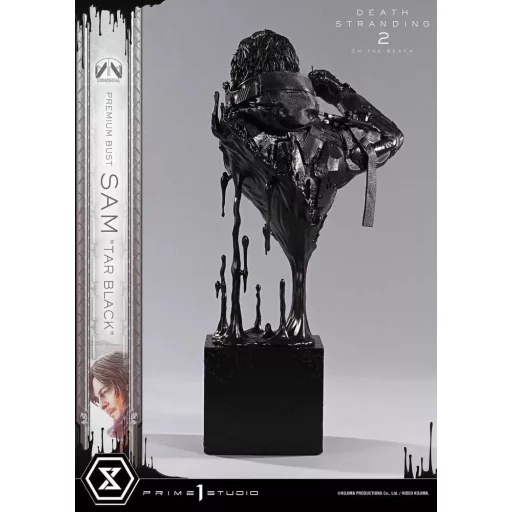 Death Stranding 2: On the Beach Premium Bust 1/3 Sam Tar Black 44 cm