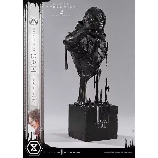 Death Stranding 2: On the Beach Premium Bust 1/3 Sam Tar Black 44 cm