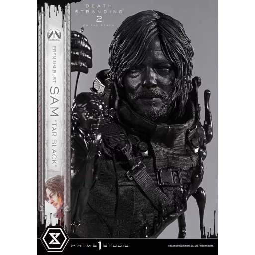 Death Stranding 2: On the Beach Premium Bust 1/3 Sam Tar Black 44 cm