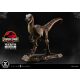 Jurassic Park Prime Collectibles Szobor 1/10 Velociraptor Open Mouth 19 cm