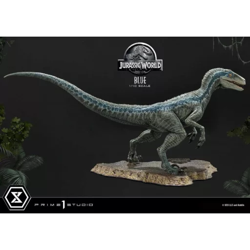 Jurassic World (Film) Prime Collectible Figures Statue 1/10 Blue 17 cm