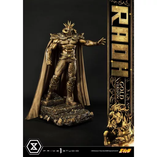 Fist of the North Star Statue 1/4 Raoh Gold Version 78 cm