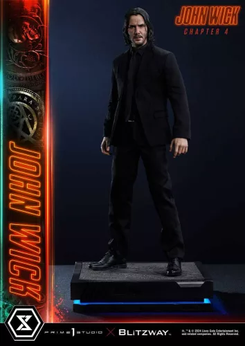 John Wick Chapter 4 Ultimate Premium Masterline Series Statue 1/4 John Wick Deluxe Bonus Version 54 cm