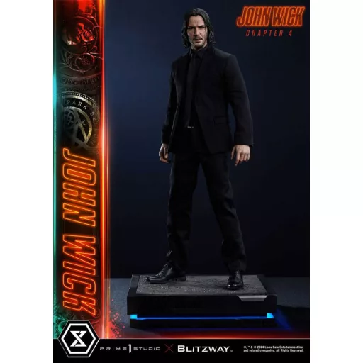 John Wick Chapter 4 Ultimate Premium Masterline Series Statue 1/4 John Wick Deluxe Bonus Version 54 cm