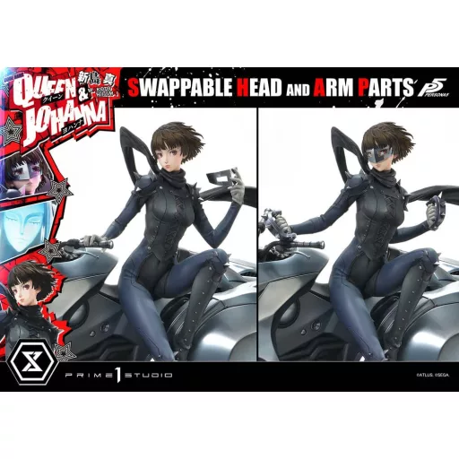 Persona 5 Premium Masterline Series Statue 1/4 Makoto Niijima Queen" & Johanna Bonus Version 42 cm"