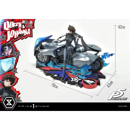 Persona 5 Premium Masterline Series Statue 1/4 Makoto Niijima Queen" & Johanna Bonus Version 42 cm"