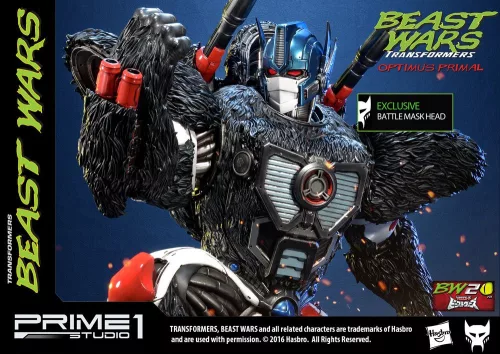 Transformers Beast Wars 1/3 Statues Optimus Primal & Optimus Primal Exclusive 63 cm Assortment (3)