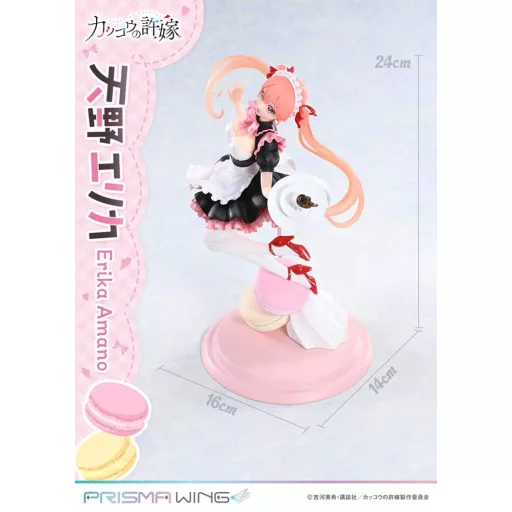 A Couple of Cuckoos Prisma Wing PVC Statue 1/7 Erika Amano 24 cm