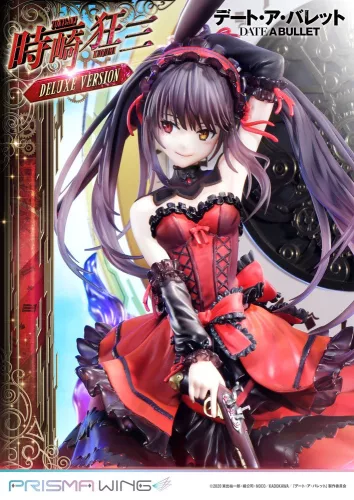 Date A Live Fragment: Date A Bullet Prisma Wing PVC Szobor 1/7 Kurumi Tokisaki Deluxe Version 37 cm