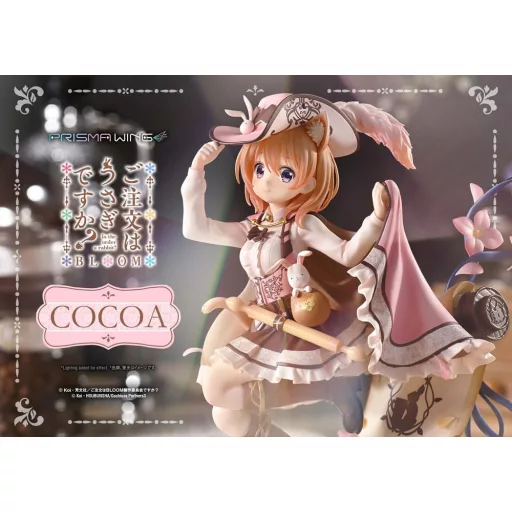 Is the Order a Rabbit? Bloom Prisma Wing PVC Statue 1/7 Cocoa 21 cm