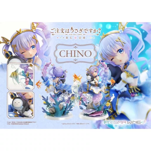 Is the Order a Rabbit? BLOOM Prisma Wing Pre-Painted Figure 1/7 Chino 21 cm