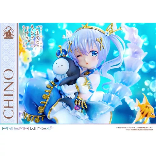 Is the Order a Rabbit? BLOOM Prisma Wing Pre-Painted Figure 1/7 Chino 21 cm