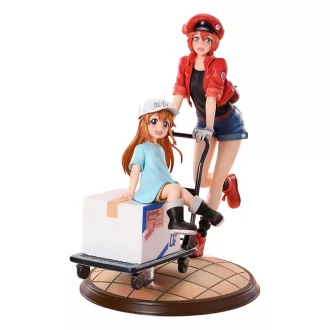   Cells at Work Prisma Wing PVC Statue Red Blood Cell & Platelet  26 cm