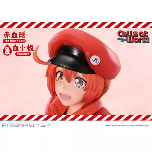Cells at Work Prisma Wing PVC Statue Red Blood Cell & Platelet  26 cm
