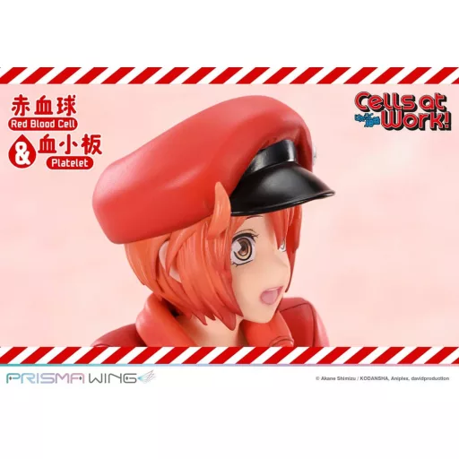 Cells at Work Prisma Wing PVC Statue Red Blood Cell & Platelet  26 cm