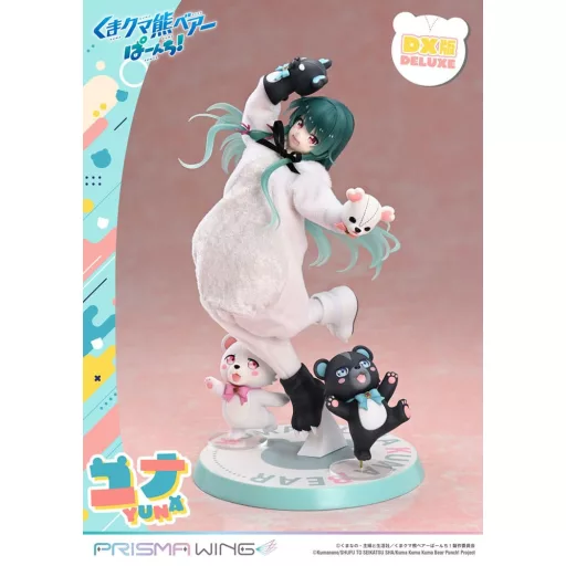 Kuma Kuma Kuma Bear Punch! Prisma Wing PVC Statue 1/7 Yuna Deluxe Version 28 cm
