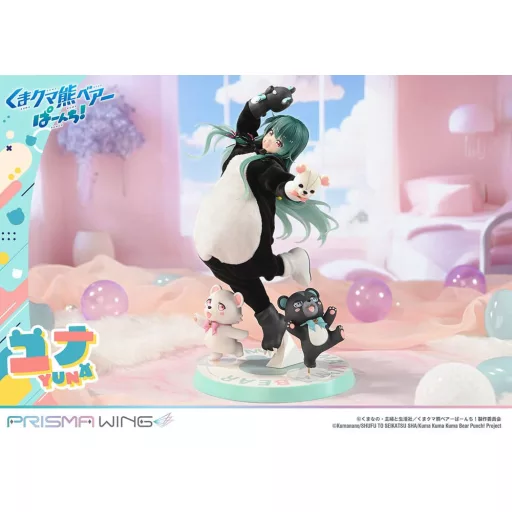 Kuma Kuma Kuma Bear Punch! Prisma Wing PVC Statue 1/7 Yuna 28 cm