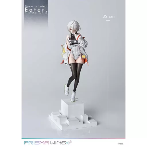 Flower Imitation Prisma Wing PVC Statue 1/7 Eater Illustration by neco 32 cm