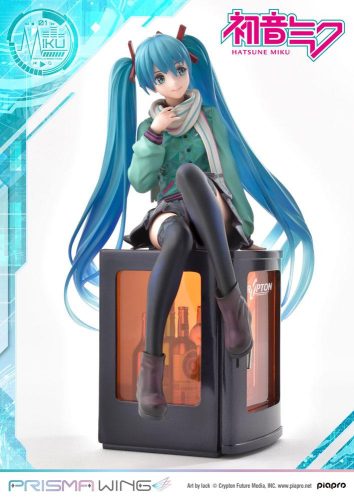 Hatsune Miku Prisma Wing PVC Szobor 1/7 Hatsune Miku (Art by lack) 19 cm