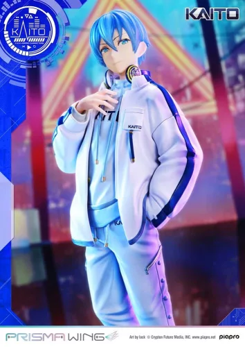 Piapro Characters Prisma Wing Figure 1/7 KAITO Art by lack" 24 cm"