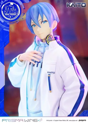 Piapro Characters Prisma Wing Figure 1/7 KAITO Art by lack" 24 cm"