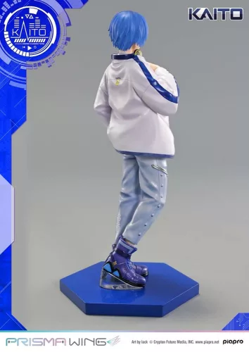 Piapro Characters Prisma Wing Figure 1/7 KAITO Art by lack" 24 cm"