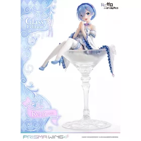   Re:Zero - Starting Life in Another World Prisma Wing PVC Szobor 1/7 Rem Glass Edition 23 cm