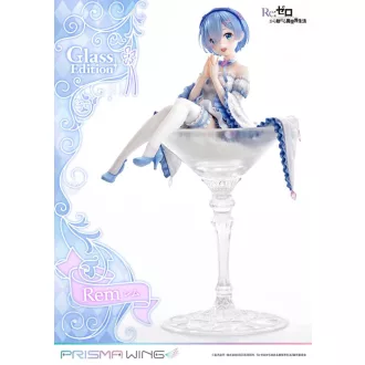   Re:Zero - Starting Life in Another World Prisma Wing PVC Szobor 1/7 Rem Glass Edition 23 cm