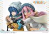 Laid-Back Camp Prisma Wing PVC Szobor 1/7 Nadeshiko Kagamihara & Rin Shima 24 cm