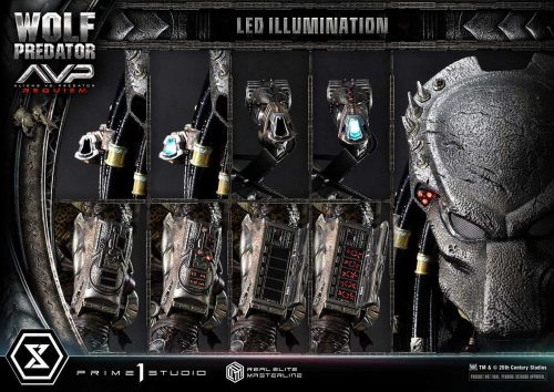 Alien vs. Predator Real Elite Masterline Series Statue 1/3 Requiem Wolf Predator 95 cm