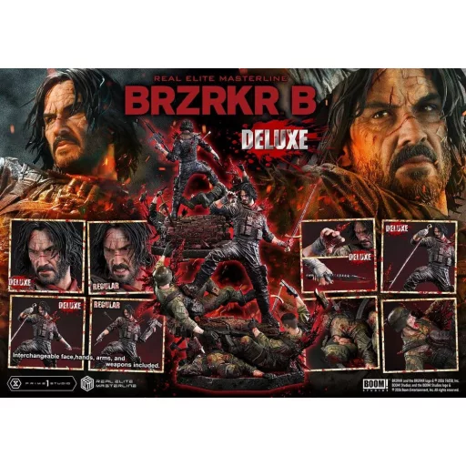 BRZRKR Real Elite Masterline Statue 1/4 B Deluxe Version 70 cm