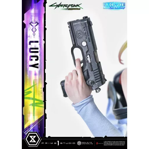 Cyberpunk: Edgerunners Real Elite Masterline Series Statue 1/4 Deluxe Bonus Version 50 cm