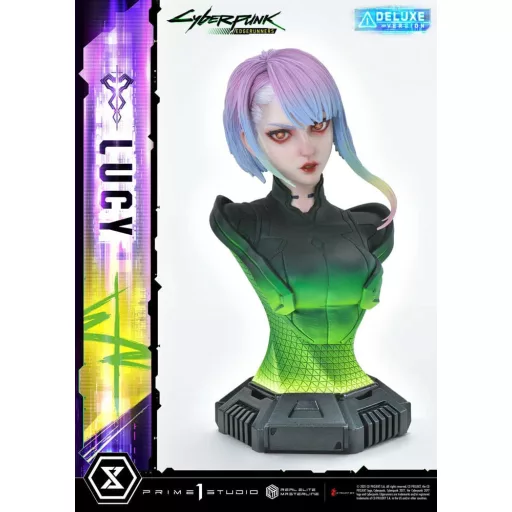 Cyberpunk: Edgerunners Real Elite Masterline Series Statue 1/4 Deluxe Bonus Version 50 cm