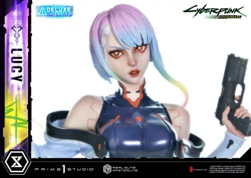 Cyberpunk: Edgerunners Real Elite Masterline Series Statue 1/4 Deluxe Bonus Version 50 cm
