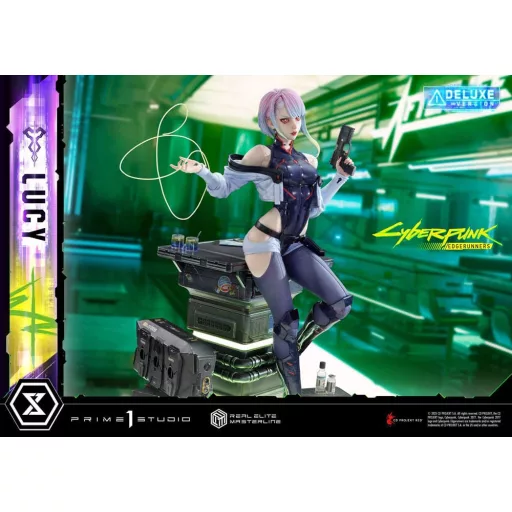 Cyberpunk: Edgerunners Real Elite Masterline Series Statue 1/4 Lucy Deluxe Version 50 cm