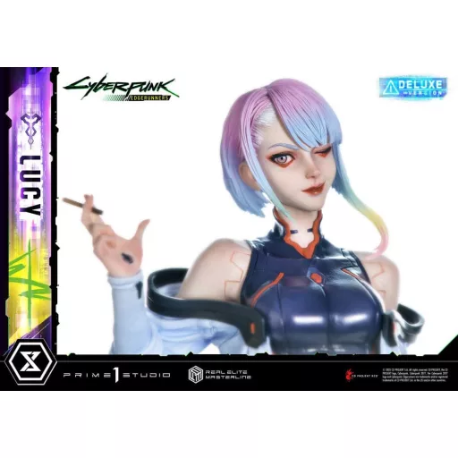 Cyberpunk: Edgerunners Real Elite Masterline Series Statue 1/4 Lucy Deluxe Version 50 cm
