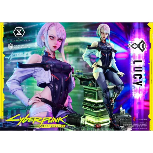 Cyberpunk: Edgerunners Real Elite Masterline Series Statue 1/4 Lucy 50 cm