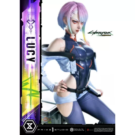 Cyberpunk: Edgerunners Real Elite Masterline Series Statue 1/4 Lucy 50 cm
