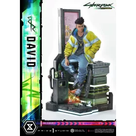   Cyberpunk: Edgerunners Real Elite Masterline Series Statue 1/4 David Deluxe Bonus Version 58 cm