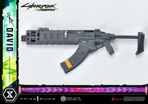Cyberpunk: Edgerunners Real Elite Masterline Series Statue 1/4 David Deluxe Bonus Version 58 cm